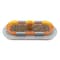 Truck-Lite Led, Yellow Oval, 26 Diode, Auxiliary Turn Signal, Gray Flange Mount, Fit N Forget S.S., 12V 60272Y - alternate 6